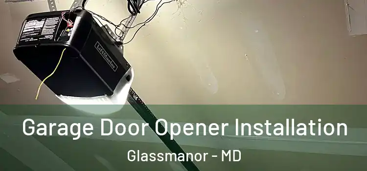  Garage Door Opener Installation Glassmanor - MD